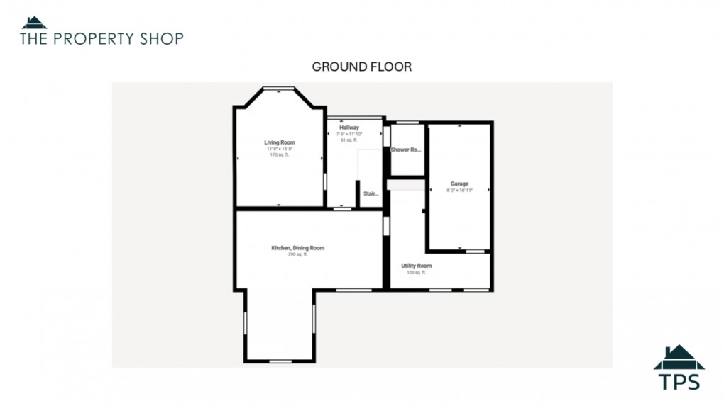 Floorplan for 21 Tanwood View, Bodmin, PL31 2PN