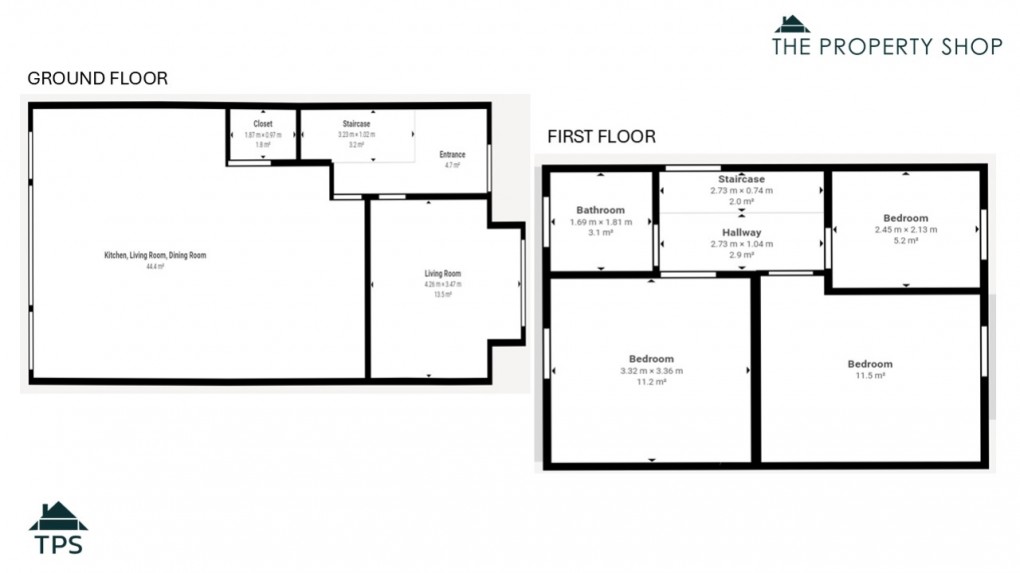 Floorplan for Summers Street, Lostwithiel, Cornwall, PL22