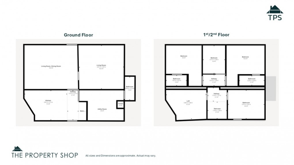 Floorplan for Church Lane, Lostwithiel, Cornwall, PL22