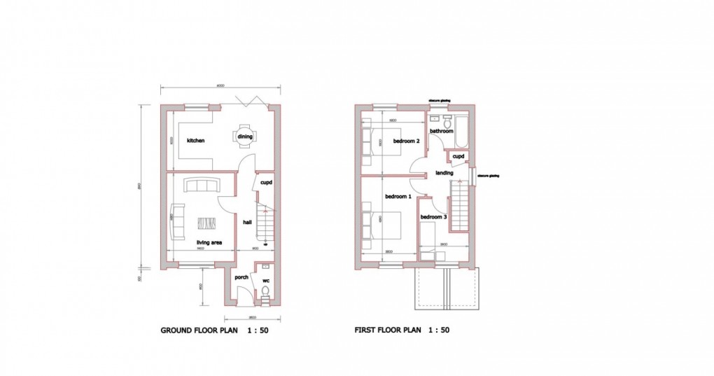 Floorplan for Southview Road, Par, Cornwall, PL24