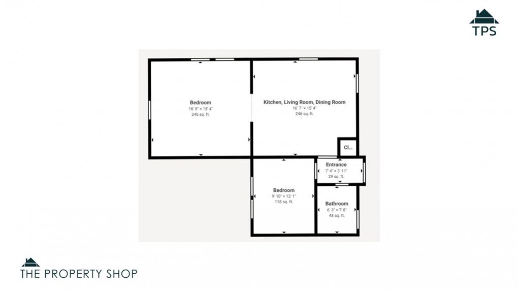 Floorplan for The Old Station Masters House Station Road, Fowey, Cornwall, PL23