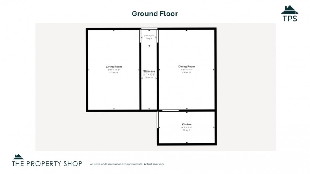 Floorplan for Grenville Road, Lostwithiel, Cornwall, PL22
