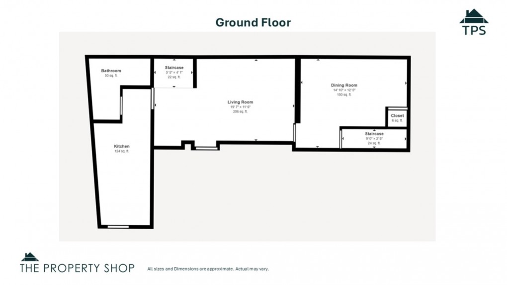 Floorplan for Silverlake Cottage, Lostwithiel, Cornwall, PL22