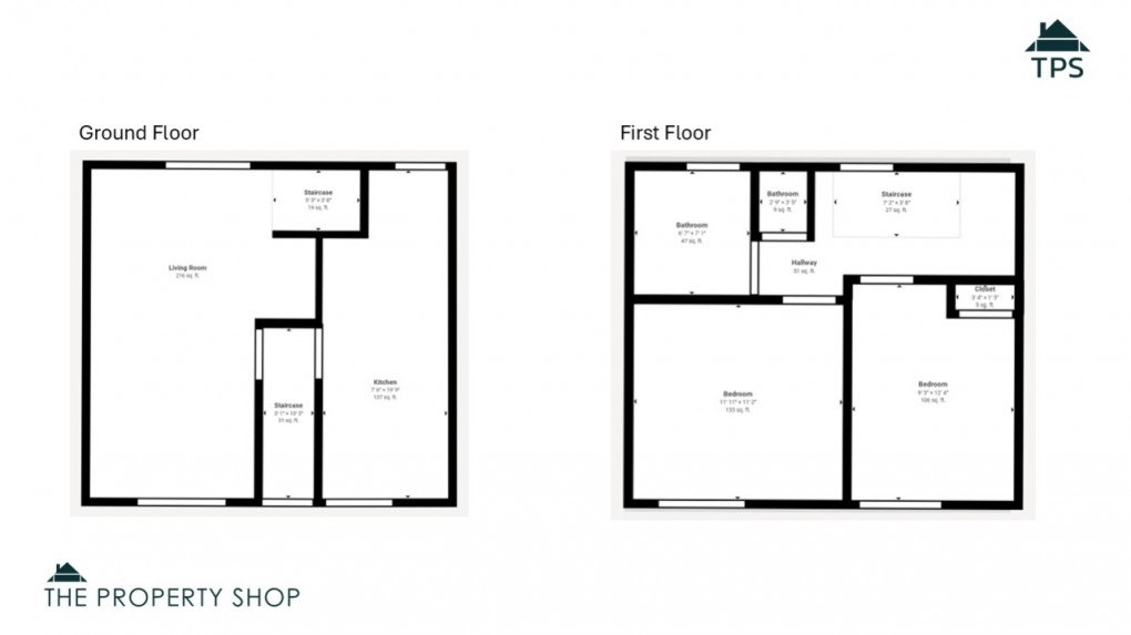 Floorplan for 25 Lostwithiel Street, Fowey
