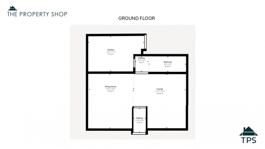 Floorplan for 10 Castle Street, Bodmin, Cornwall, PL31