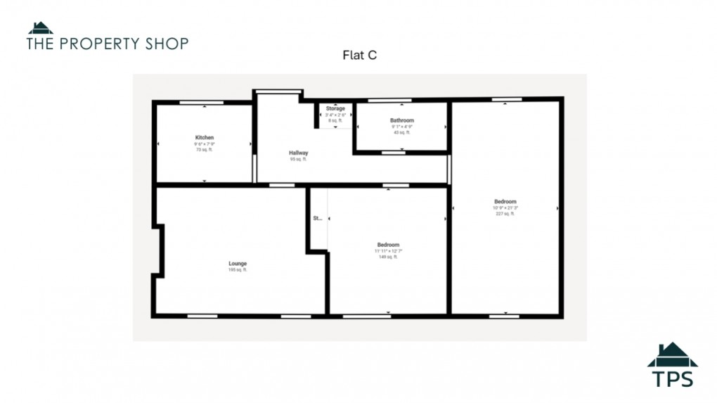Floorplan for 6 Higher Bore Street, Bodmin, PL31