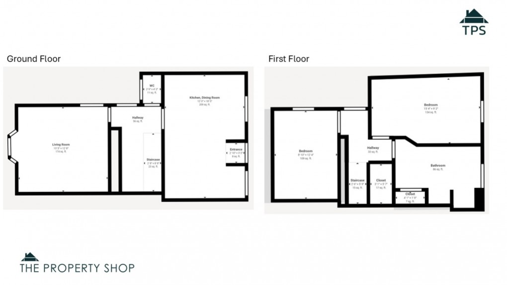 Floorplan for Union Place, Fowey, PL23