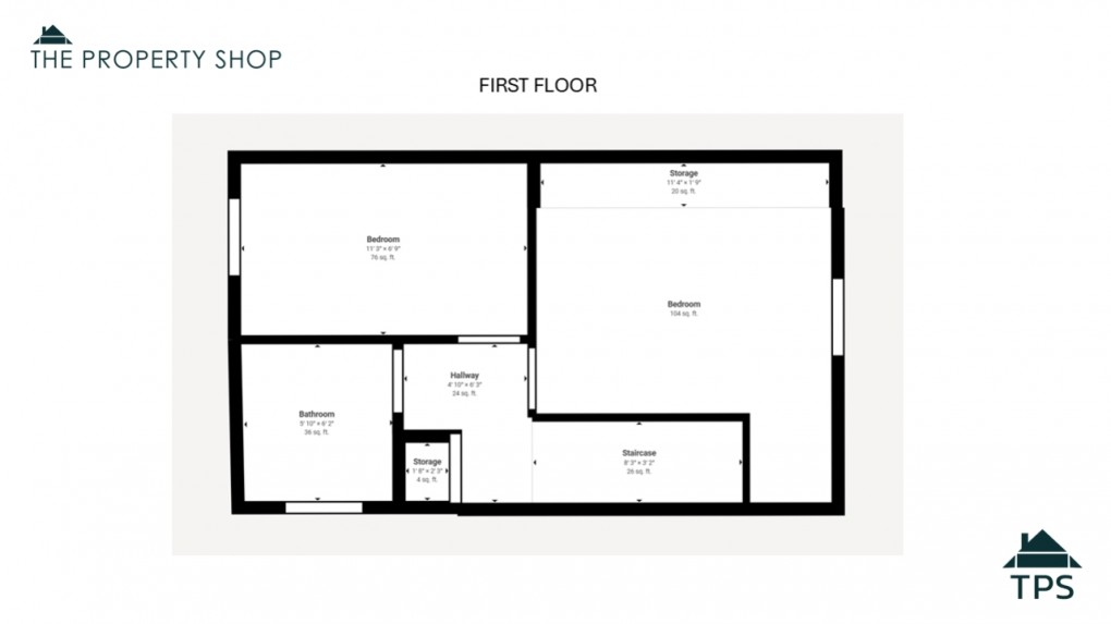Floorplan for 3 Kerhuon Court, Bodmin, Cornwall, PL31