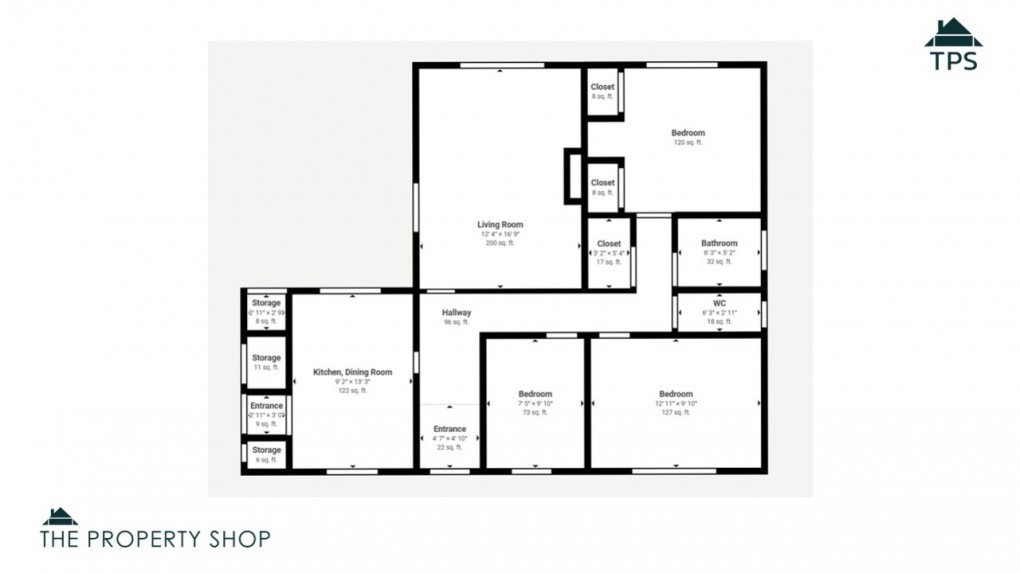 Floorplan for Ocean View, Polruan, PL23