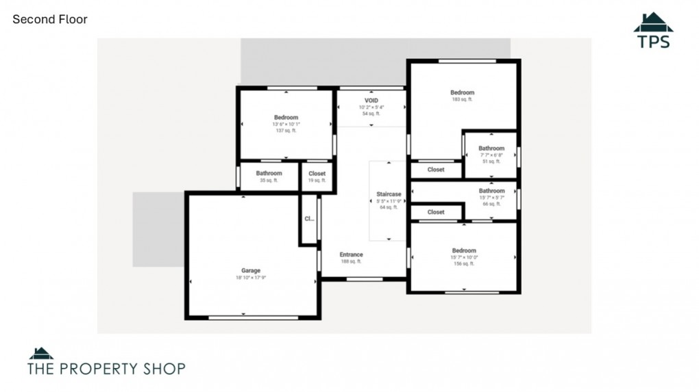 Floorplan for Bones Meadow, Polruan, Fowey, Cornwall, PL23