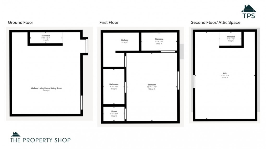 Floorplan for East Taphouse, Liskeard, PL14