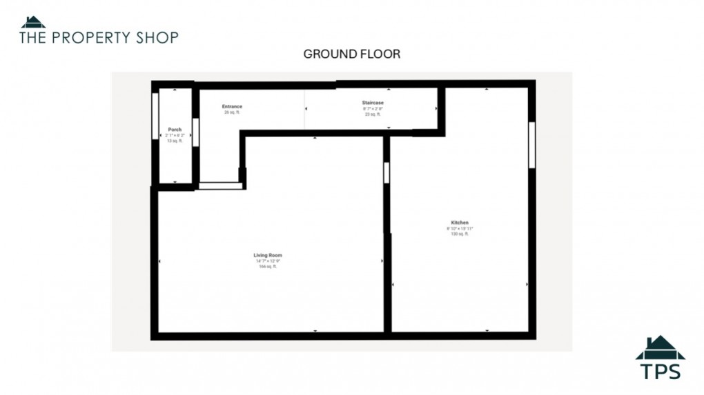 Floorplan for 56 Queens Crescent, Bodmin