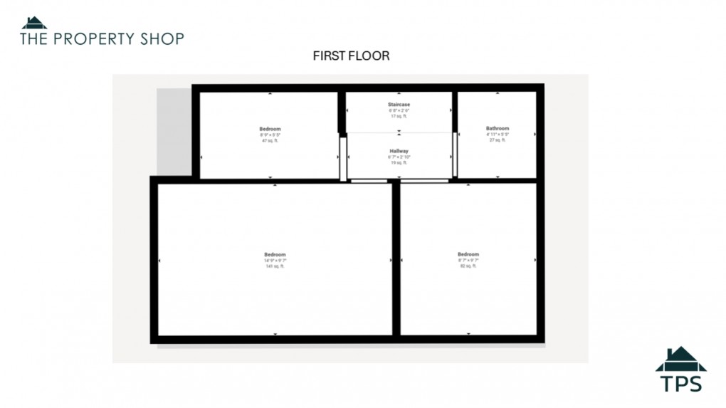 Floorplan for 56 Queens Crescent, Bodmin