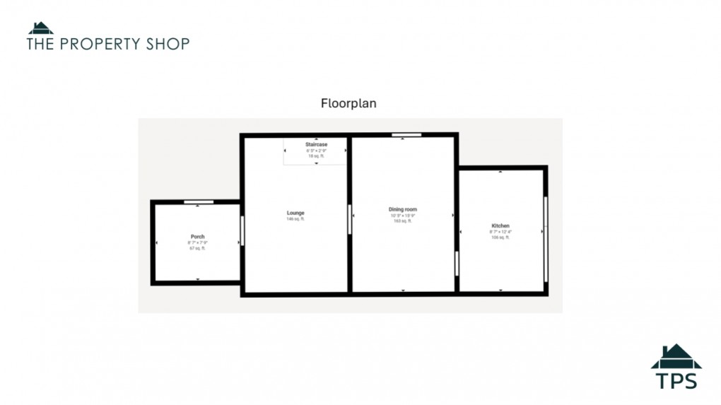 Floorplan for 131 St. Marys Road, Bodmin, PL31 1NH