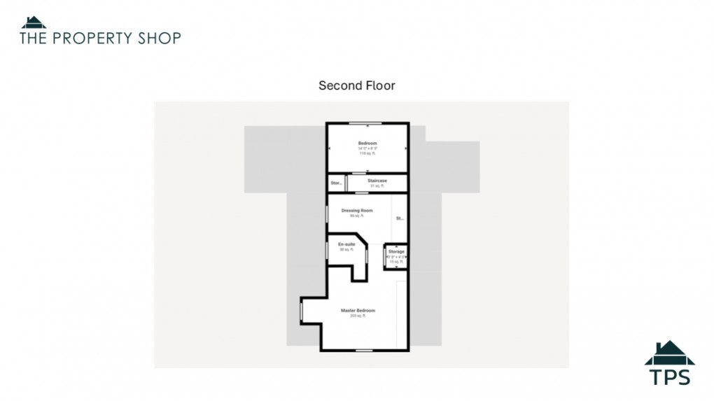 Floorplan for 23 Lanhydrock View, Bodmin, Cornwall, PL31