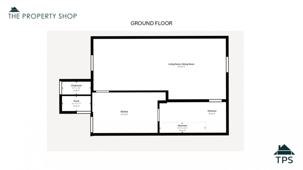 Floorplan for 12 Flamank Park, Bodmin