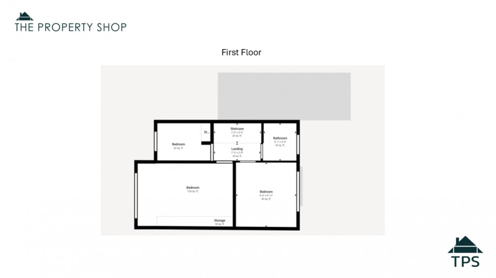 Floorplan for 5 Statham Road, Bodmin, Cornwall, PL31