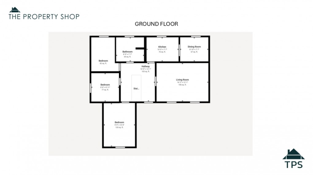 Floorplan for 10 Lanhydrock View, Bodmin, Cornwall, PL31