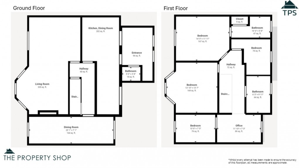Floorplan for Southpark Road, Tywardreath, Par, Cornwall, PL24