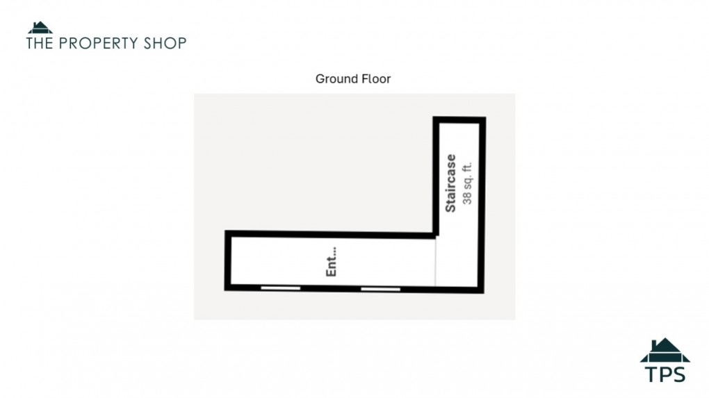 Floorplan for 54a Fore Street, Bodmin, Cornwall, PL31