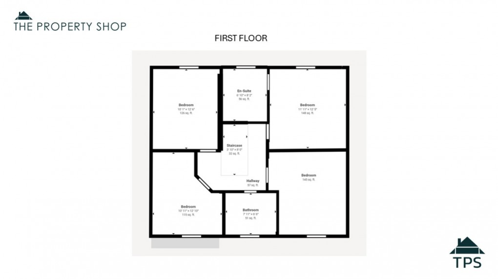 Floorplan for Mayfield Close, Bodmin, PL31 2HD