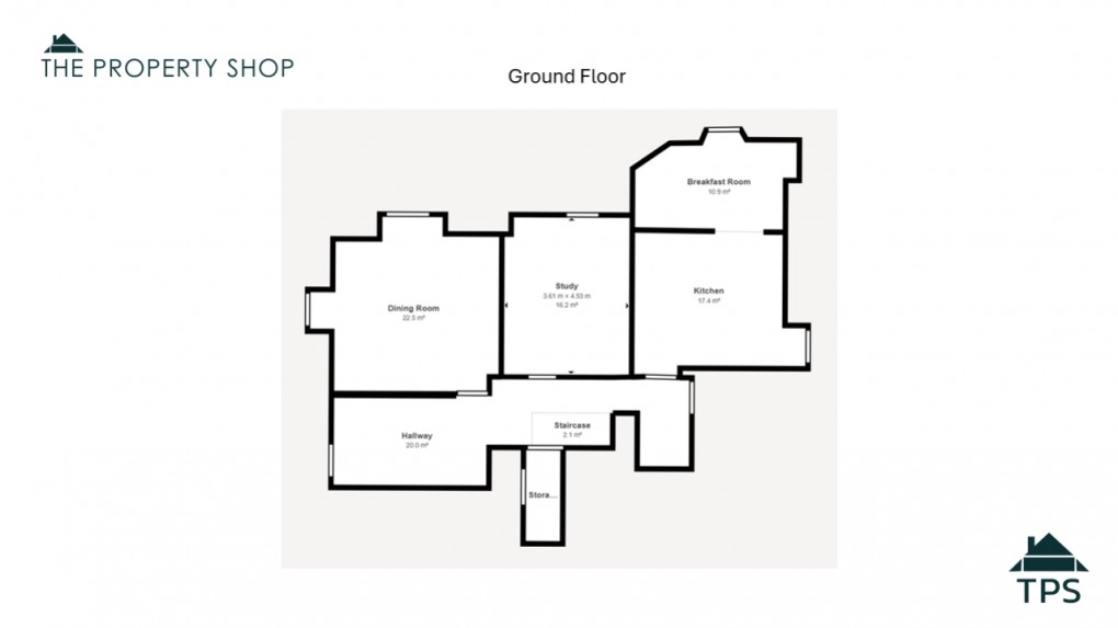 Floorplan for Bodmin Hill, Lostwithiel, Cornwall, PL22