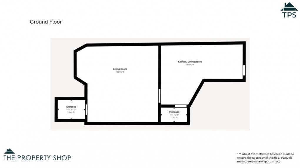 Floorplan for Bodinnick, PL23