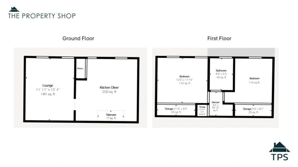 Floorplan for 4 Church Lane, Lostwithiel, Cornwall, PL22