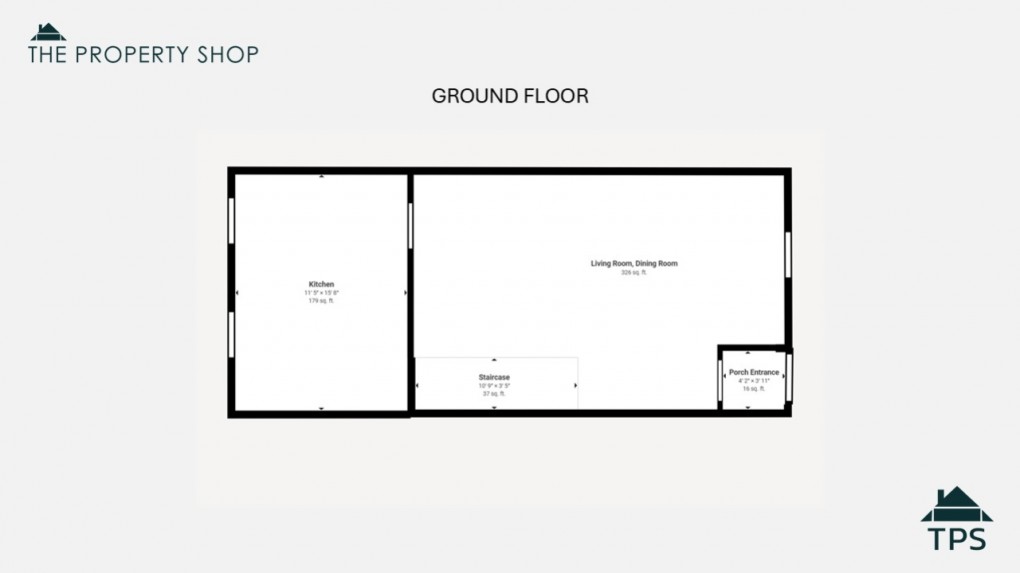 Floorplan for 23 Robartes Road, PL31 1JG Bodmin, Cornwall
