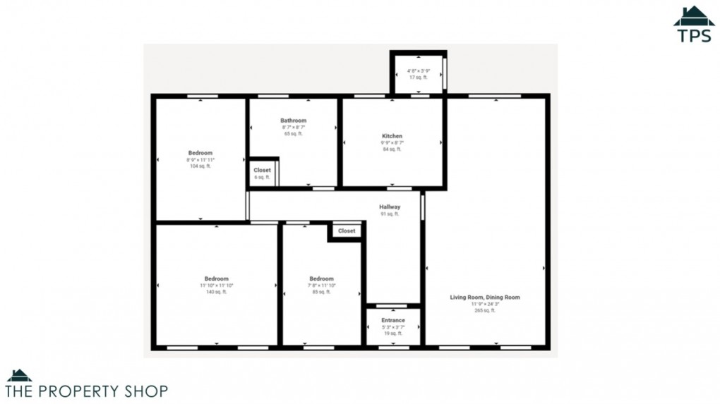 Floorplan for Polmear Parc, Par, PL24