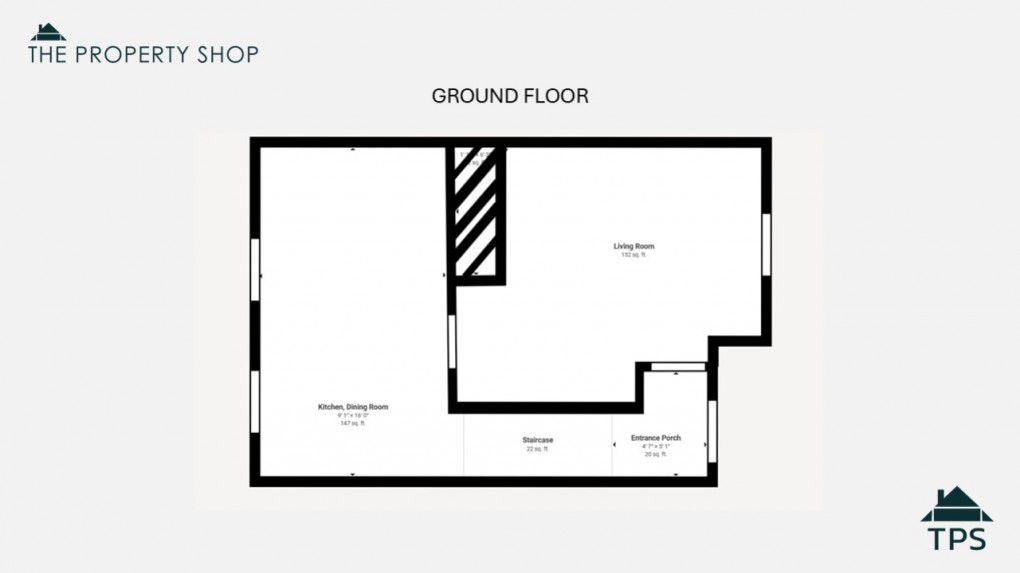 Floorplan for 4 Beatrice Road, Bodmin, PL31 1EW
