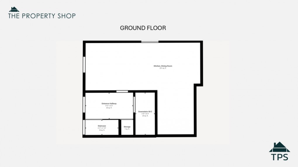 Floorplan for 12 Royffe Way, Bodmin, PL31 1GA