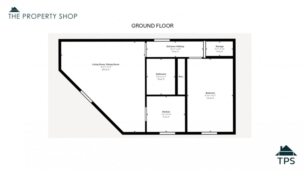 Floorplan for 10 Burnards Court, Berrycoombe Road, Bodmin, PL31